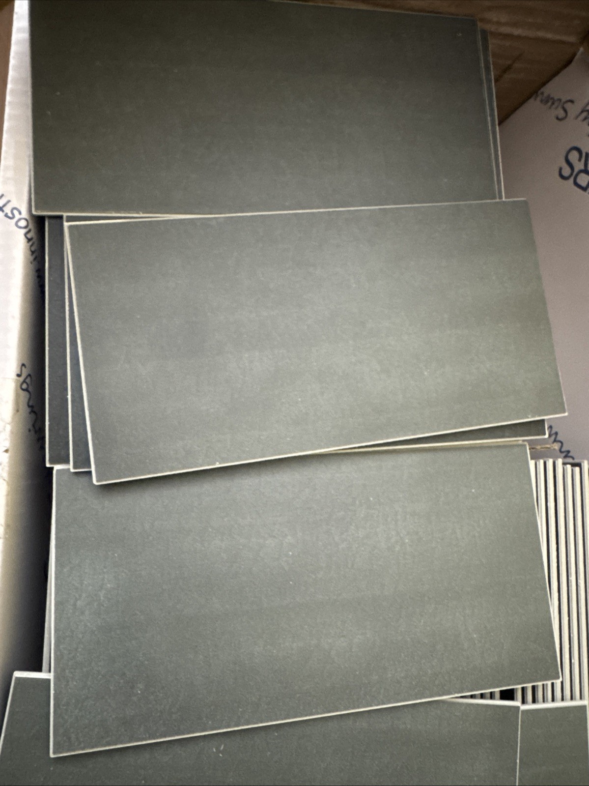 Sunwings Green Peel & Stick Backsplash Wall Tile 6×3 Handmade Look 100-Pack
