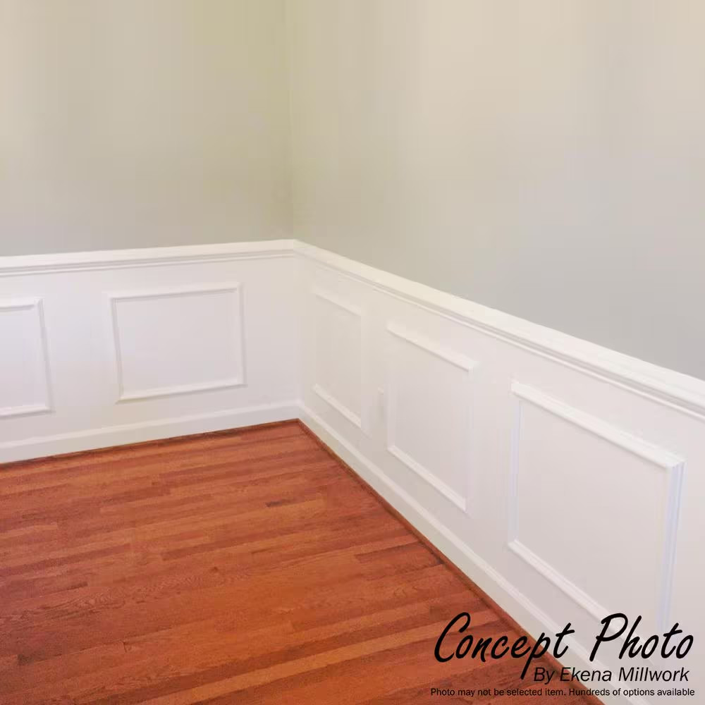 20 In. W X 24 In. H X 1/2 In. P Ashford Molded Classic Wainscot Wall Panel