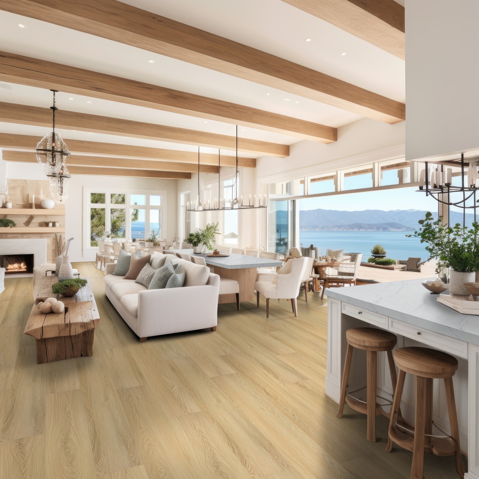 Ackland AKVRC9X48-5020-CA Grovehaven 9″ x 48″ Embossed Vinyl – Lagoon Larch