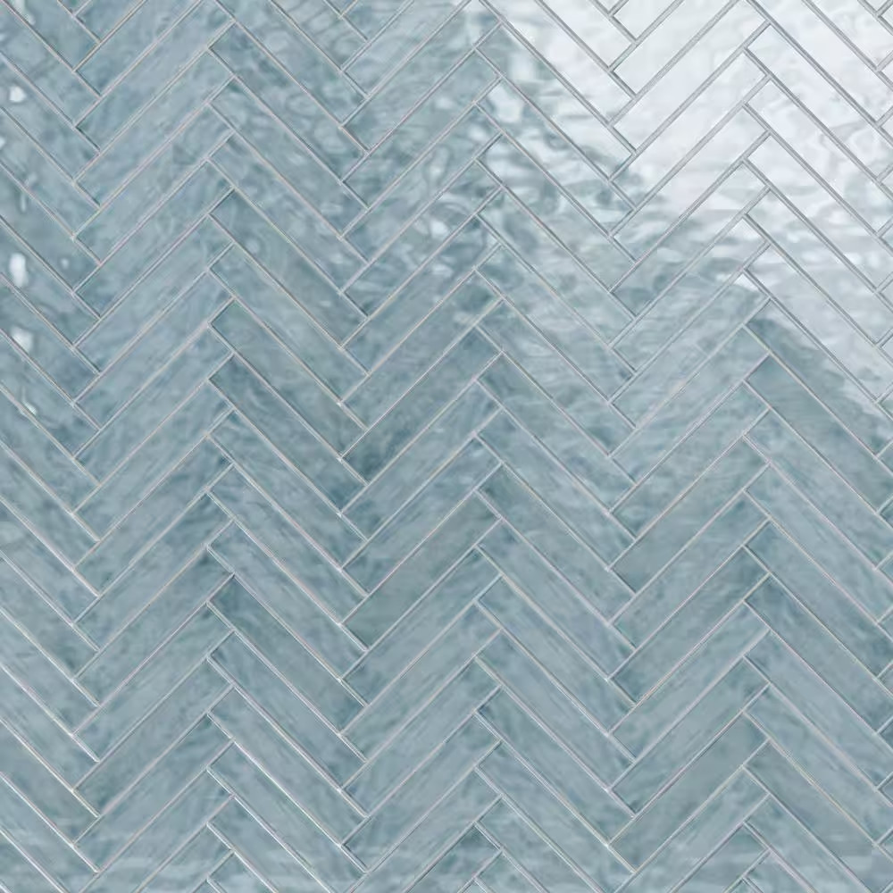 Newport Light Blue 2 In. X 10 In. X 11Mm Polished Ceramic Subway Wall Tile (40 P