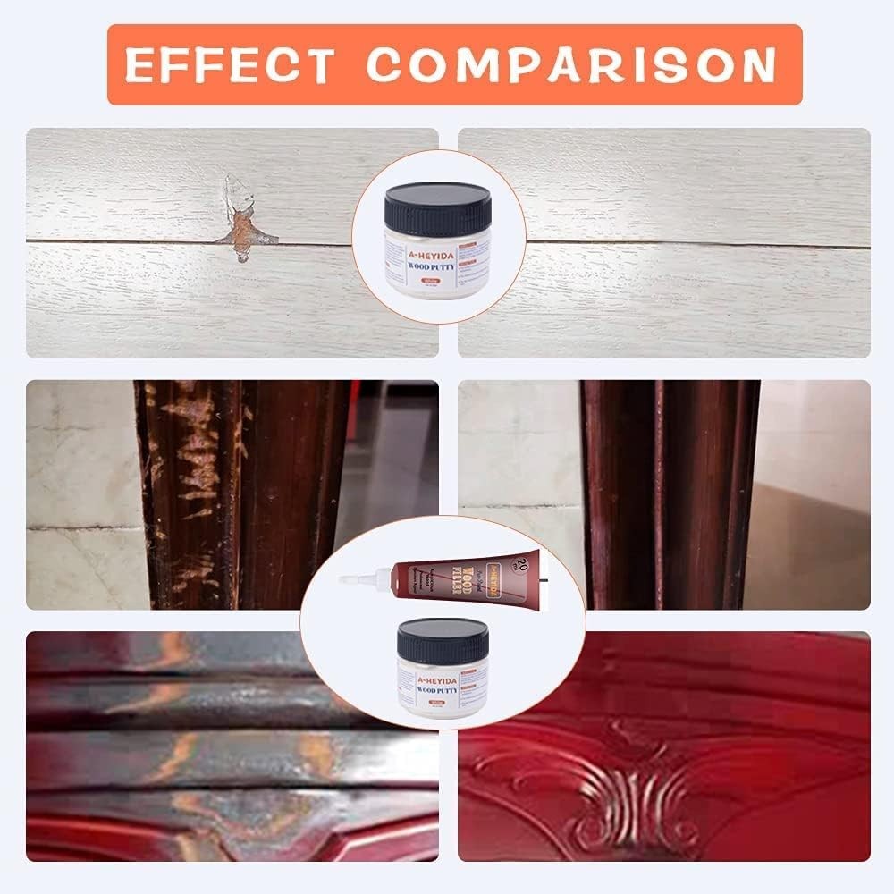 Laminate Floor Repair Kit, Wood Furniture Repair Kit with 11 Colors Hardwood Flo