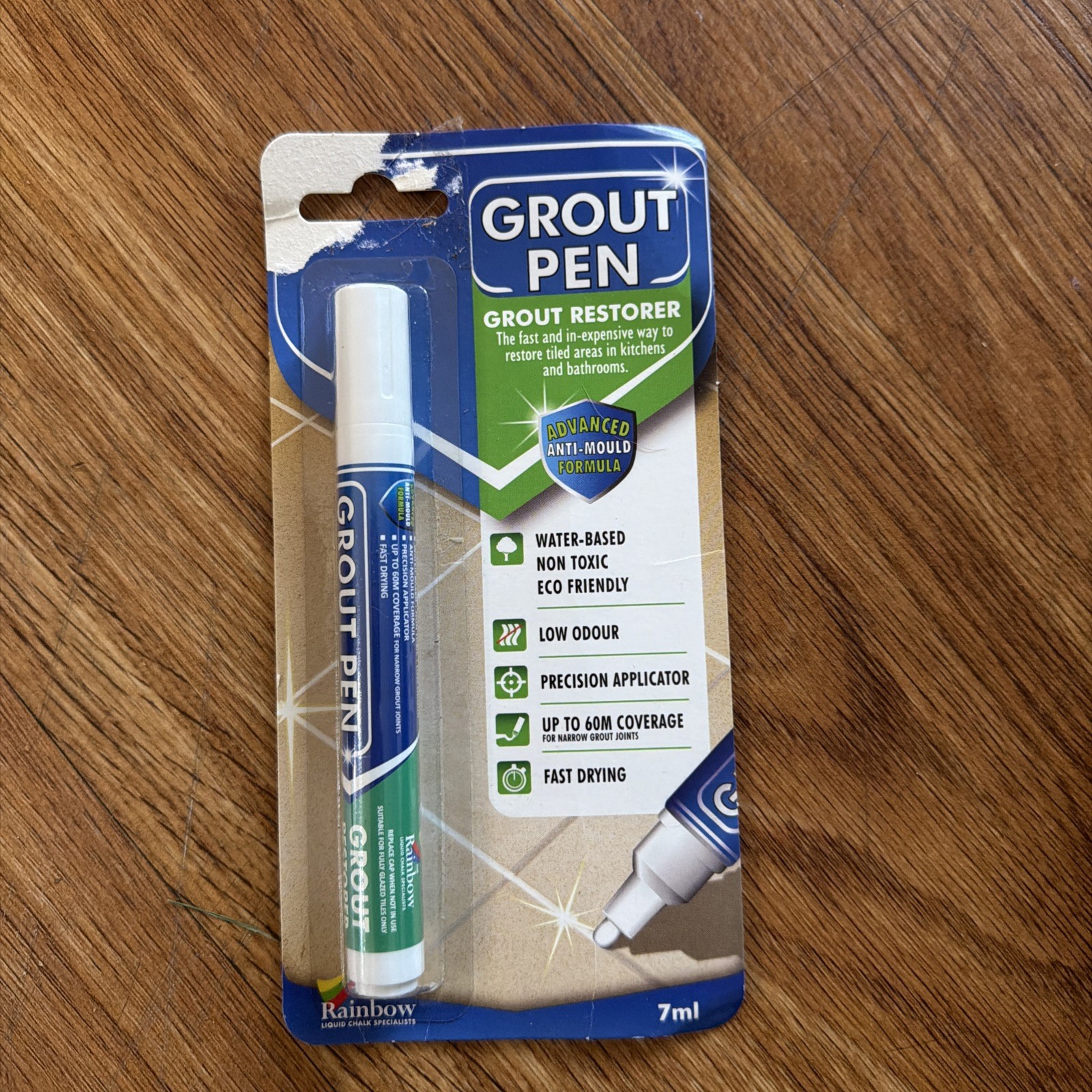 Grout Pen Light Grey Tile Paint Marker: Waterproof Grout Paint, Tile Grout Color