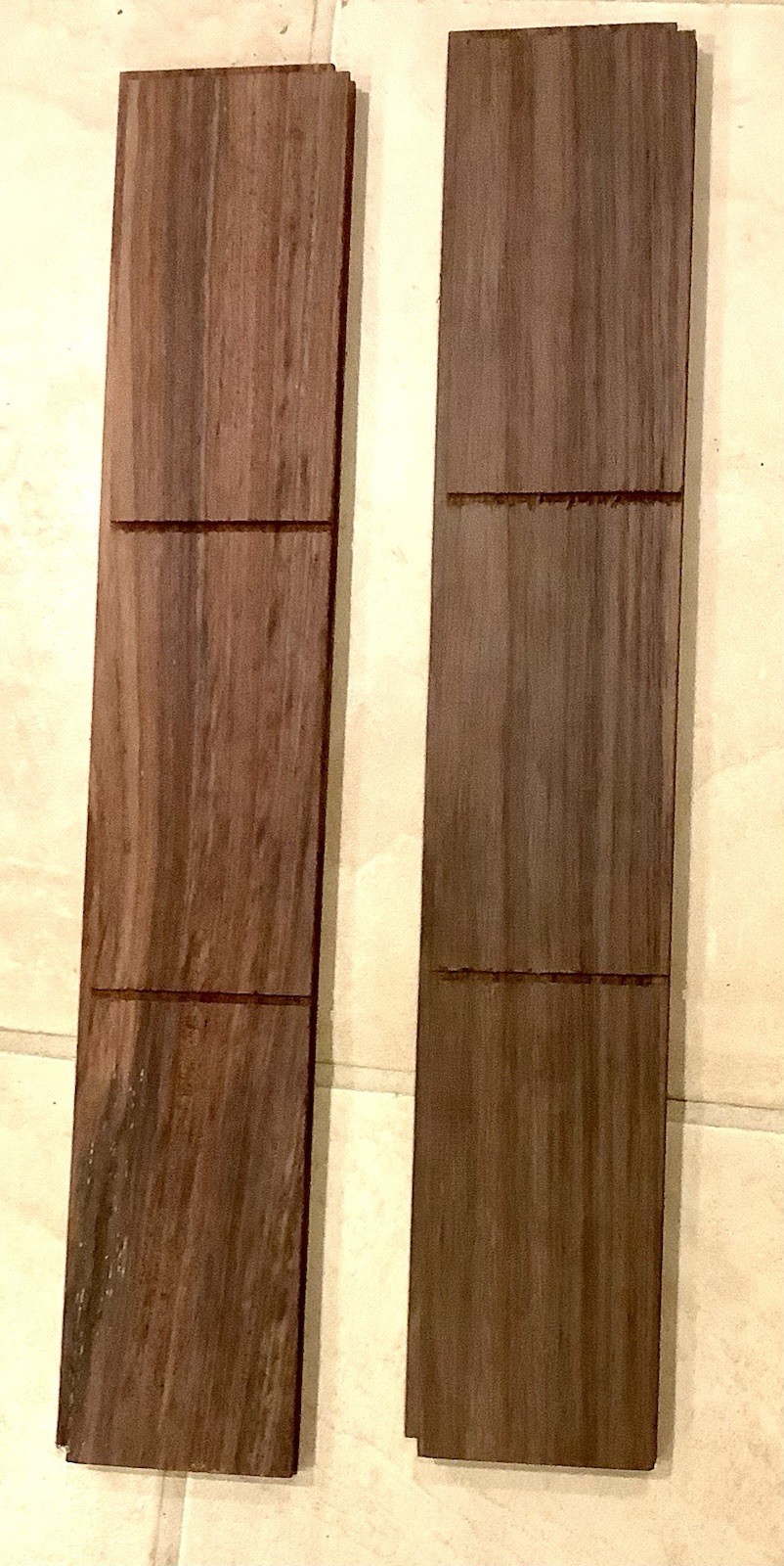 Solid Indian Rosewood Hardwood Flooring 3/8” Hoboken Taj Mahal New Old Stock
