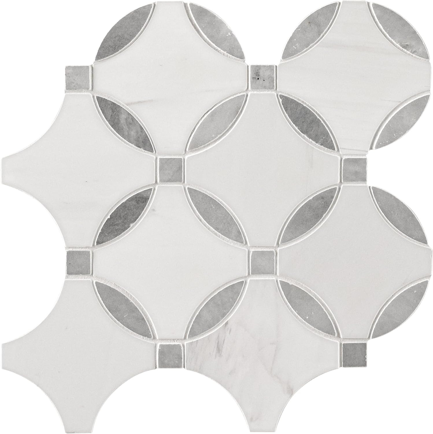 Bianco Dolomite 11×11 Polished Marble Tile for Elegant Backsplashes