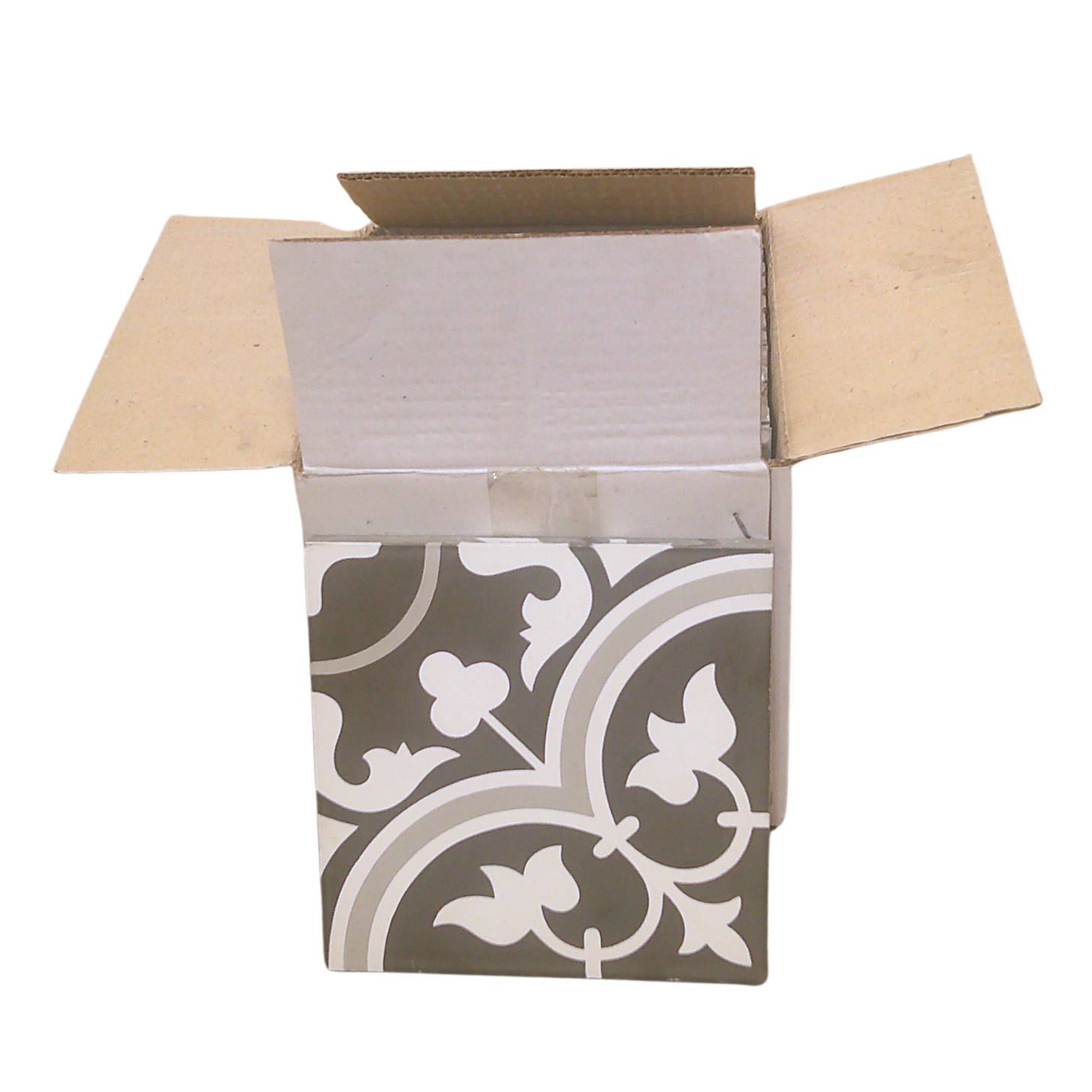 Cement Tiles – Roseton Charcoal – Case QTY