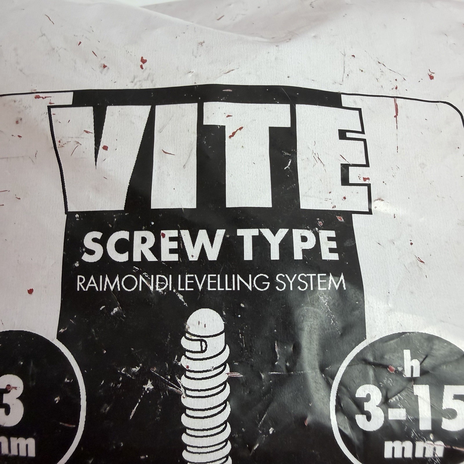Raimondi Lippage System VITE Clips 400 Leveling System 3 mm 3-15 mm
