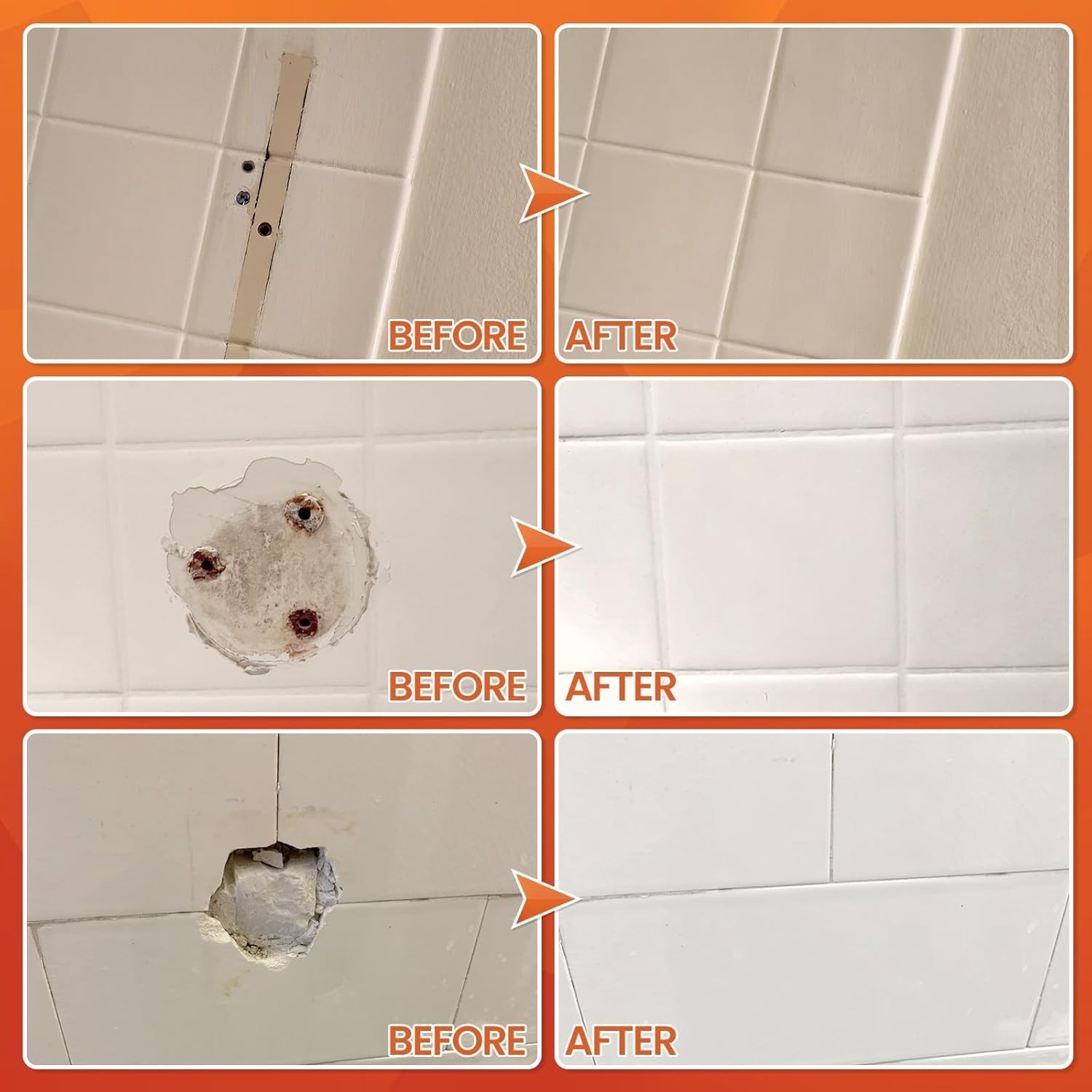 Durable Waterproof Tile Repair Kit – Restore Ceramic & Porcelain Surfaces Easily