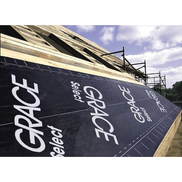 Grace Select 36″x65′ Self-Adhered Roofing Underlayment Roll (195 sq. ft.)