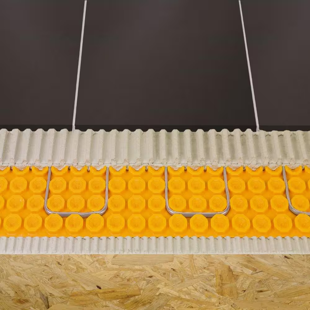 Ditra-Heat 3 Ft. 2-5/8 In. X 41 Ft. 10-3/4 In. Uncoupling Membrane Roll