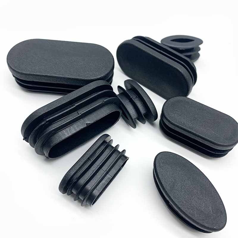 Oval Plastic Tubes End Caps Bungs Blanking Plugs Pipe Inserts Table Feet Chair