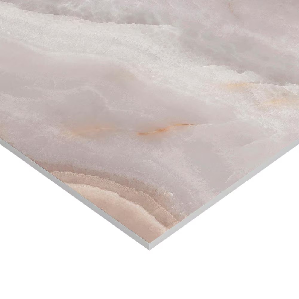 Jume Onyx Coral 23.62 In. X 47.24 In. Polished Porcelain Floor and Wall Tile (15