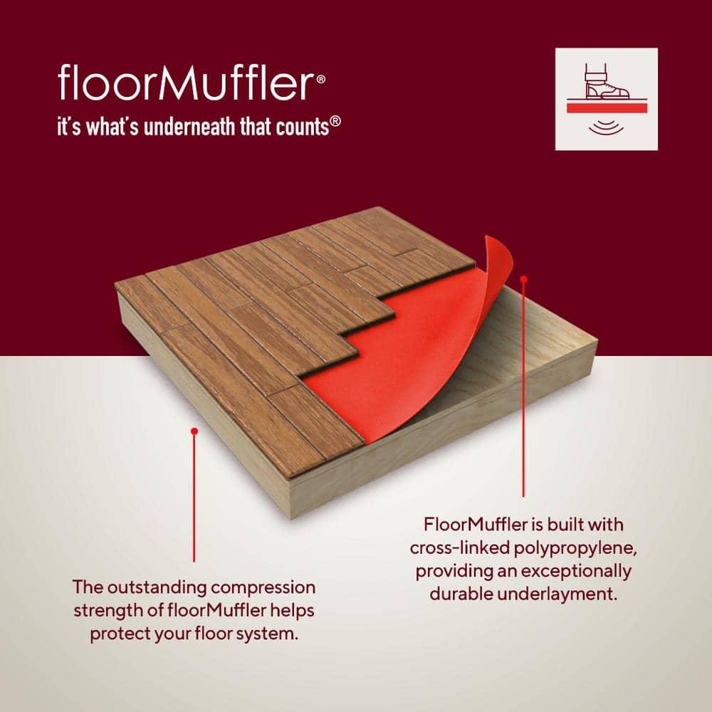 300 sq. ft. 4 ft. x 75 ft. x 0.08 in. Premium Underlayment for Laminate, and