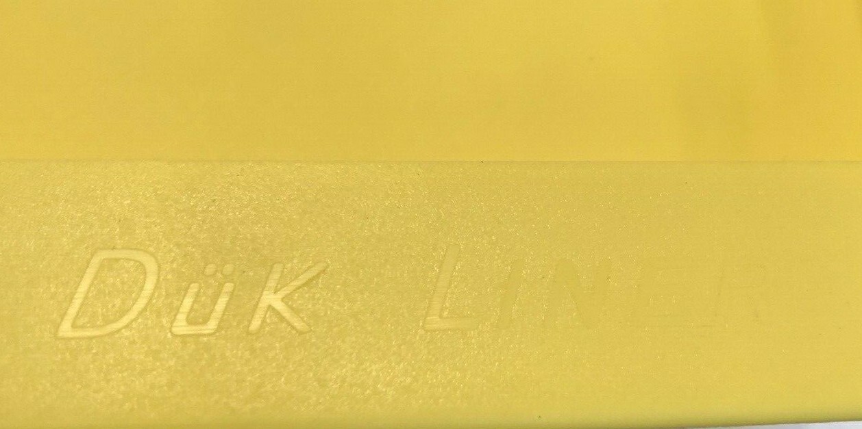 Yellow Duk Liner Shower Bath Niche Frame Plastic Tile Base 14″ x 14″ x 3.5″