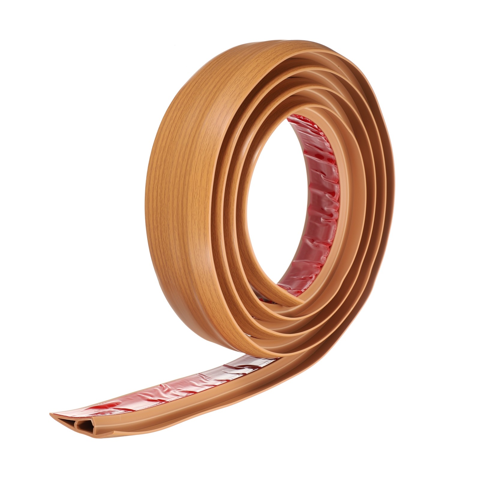 Floor Transition Strip 2.8″ 10ft for 15mm Edging Transition Yellow Wood Grain