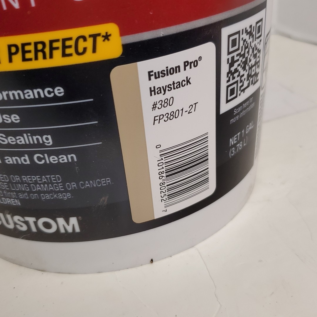 Fusion Pro Grout Haystack #380 Single Component Grout 1 Gallon Premixed NEW