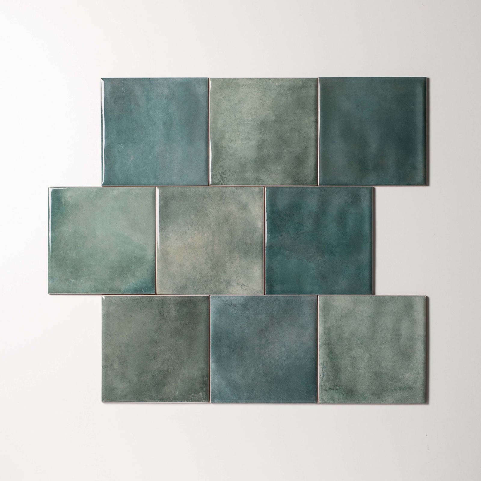 Cruz Bay Studio MKT71560 Safi – 6″ x 6″ Square Wall Tile – Glossy – Dove Gray