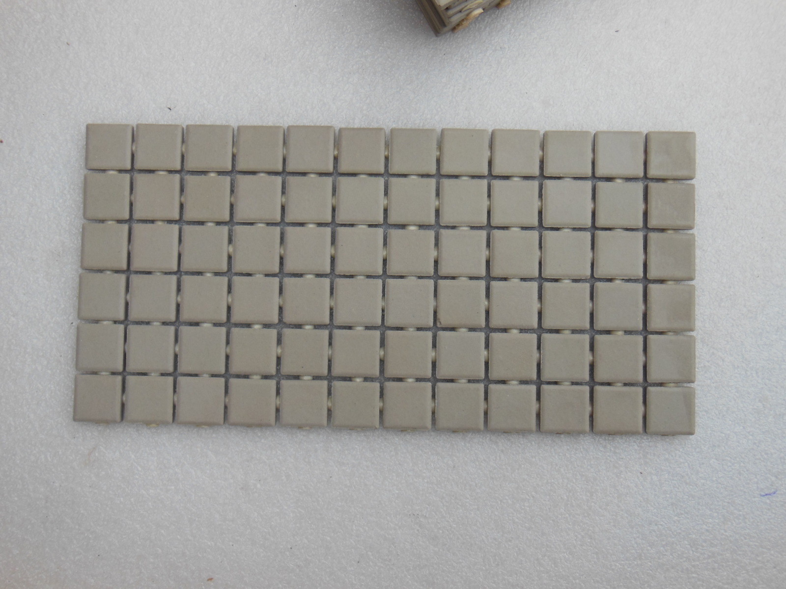 Mosaic Tile Sheet – 12″ x 6″ – nice Grey Color – Lot of 12 Sheets – NEW