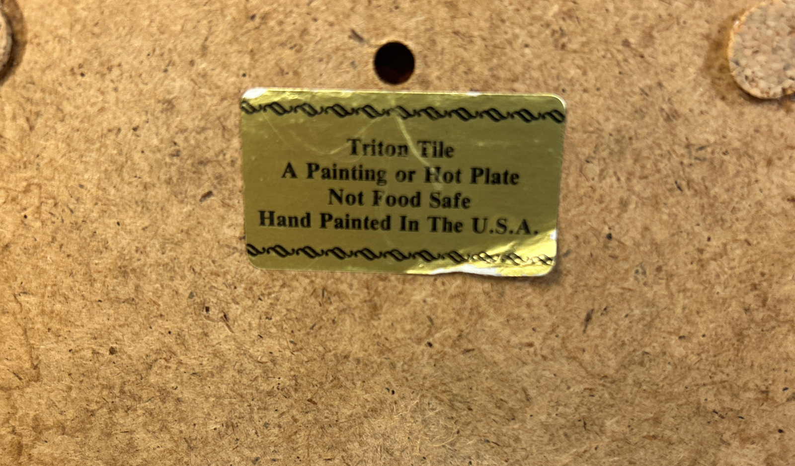 Sun Ceramic Tile Hot Plate Wall Decor Kitchen Tile Handpainted L1