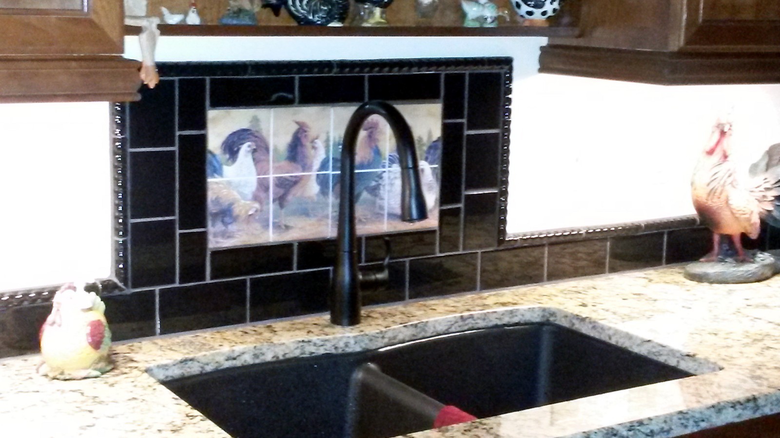 Art Mural Ceramic Countryside Backsplash Bath Tile #400