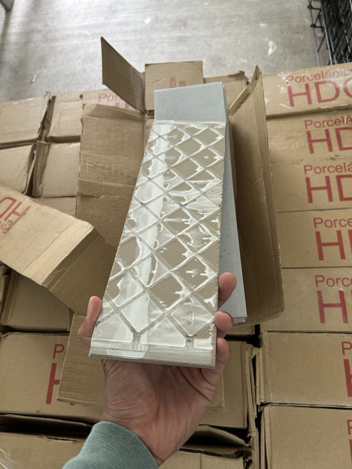 Bedrosian Shoji White (greige) Designer Wall Tiles – New Huge Discount