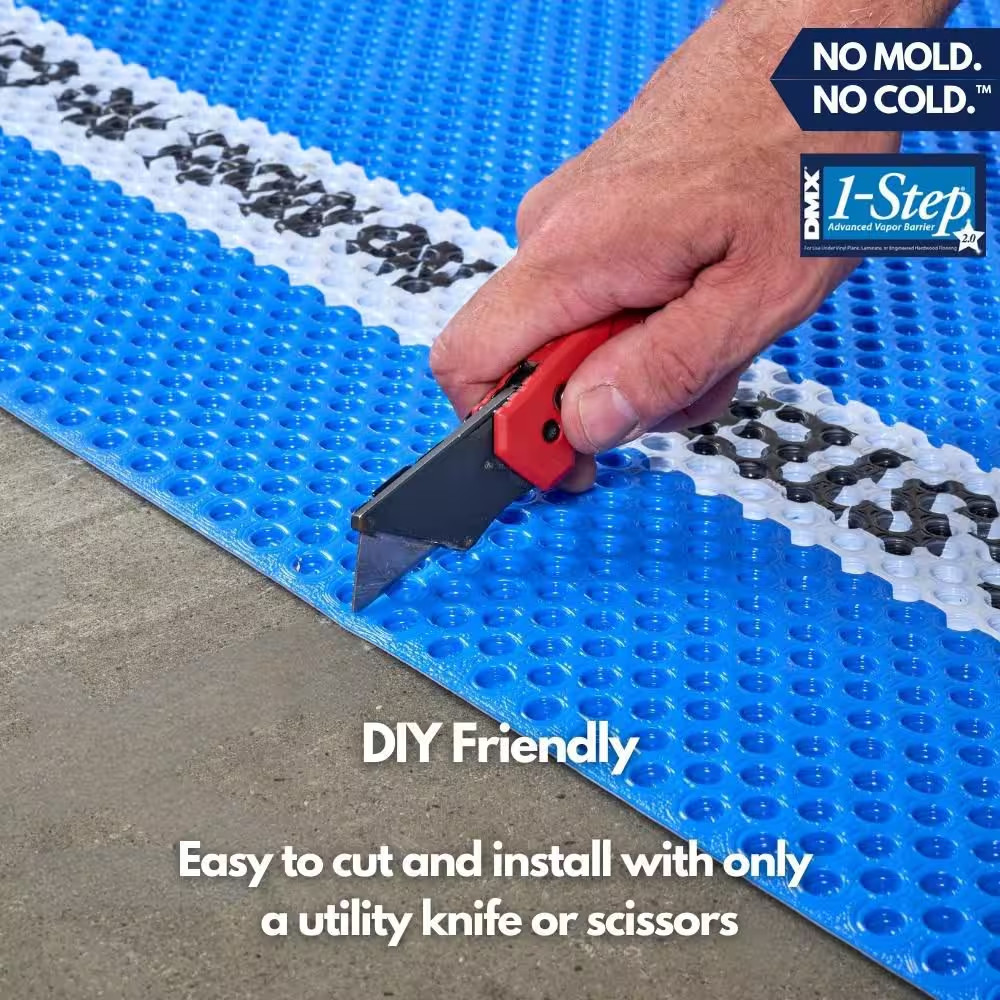 100 Sq. Ft. 3.6 Ft. X 29 Ft. X 5/.32 In. Underlayment for Vinyl Planks, Laminate