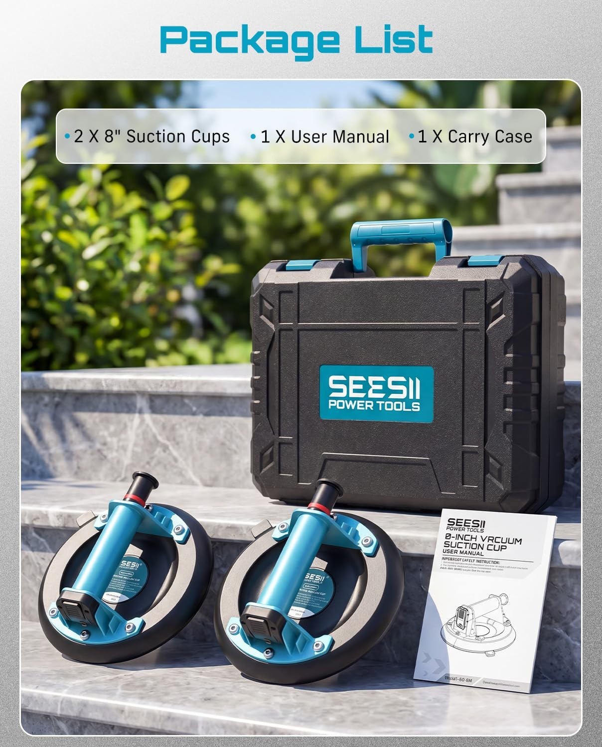 Strong Vacuum Suction Cup Lifter for Large Tiles
