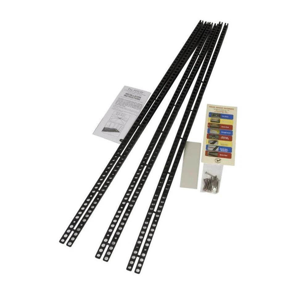 Pre-Pitch Installation Kit Custom Pitch Shower Pan Slope Liner Drain Sub Floor