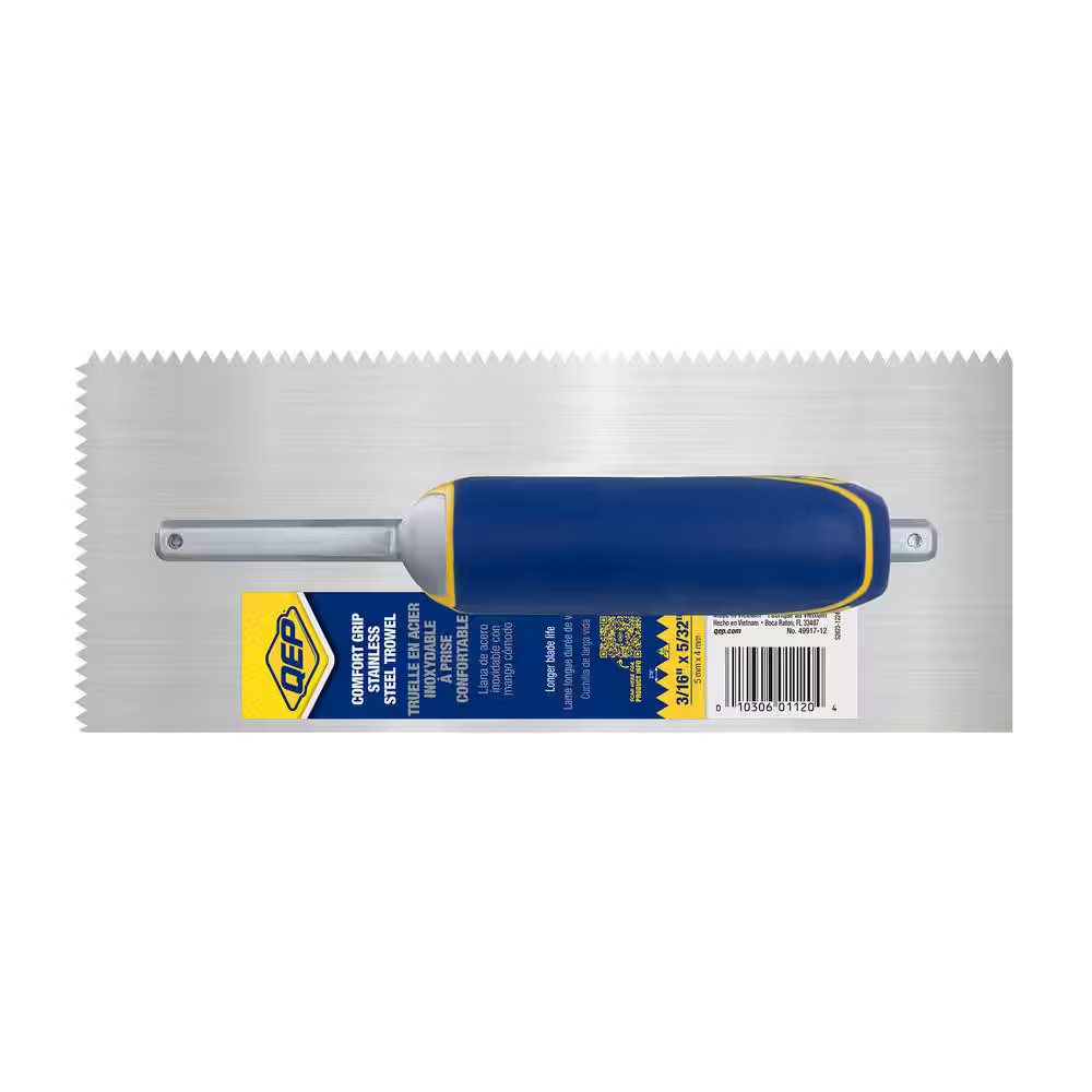 11 In. X 4-1/2 In. Stainless Steel Blade for Dry Wall, Mosaic, Engineered Wood a