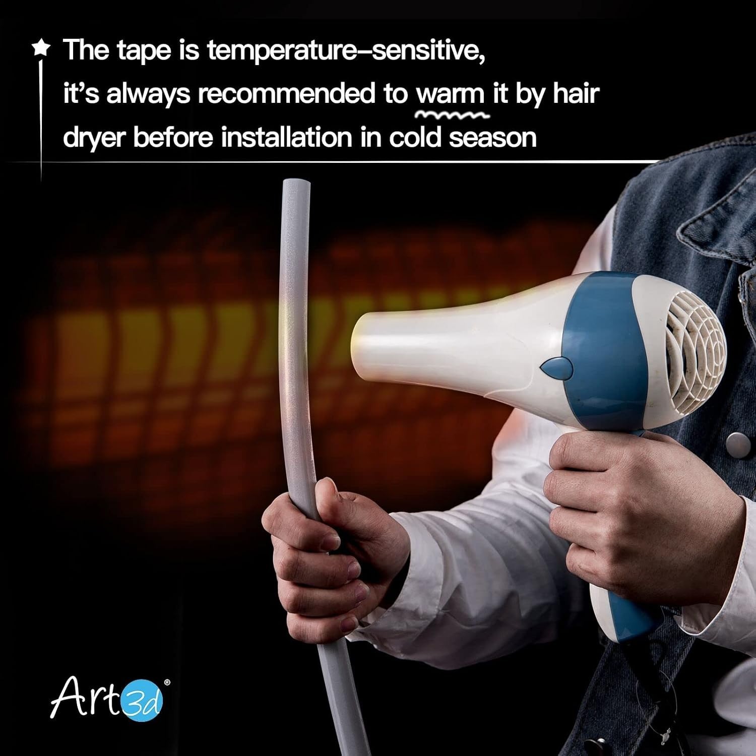 Elegant 10 Ft Self-Adhesive Backsplash Trim – Versatile & Easy to Install