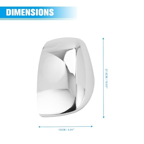 Chrome Mirror Covers for Grand Caravan Town & Country Routan | Left right