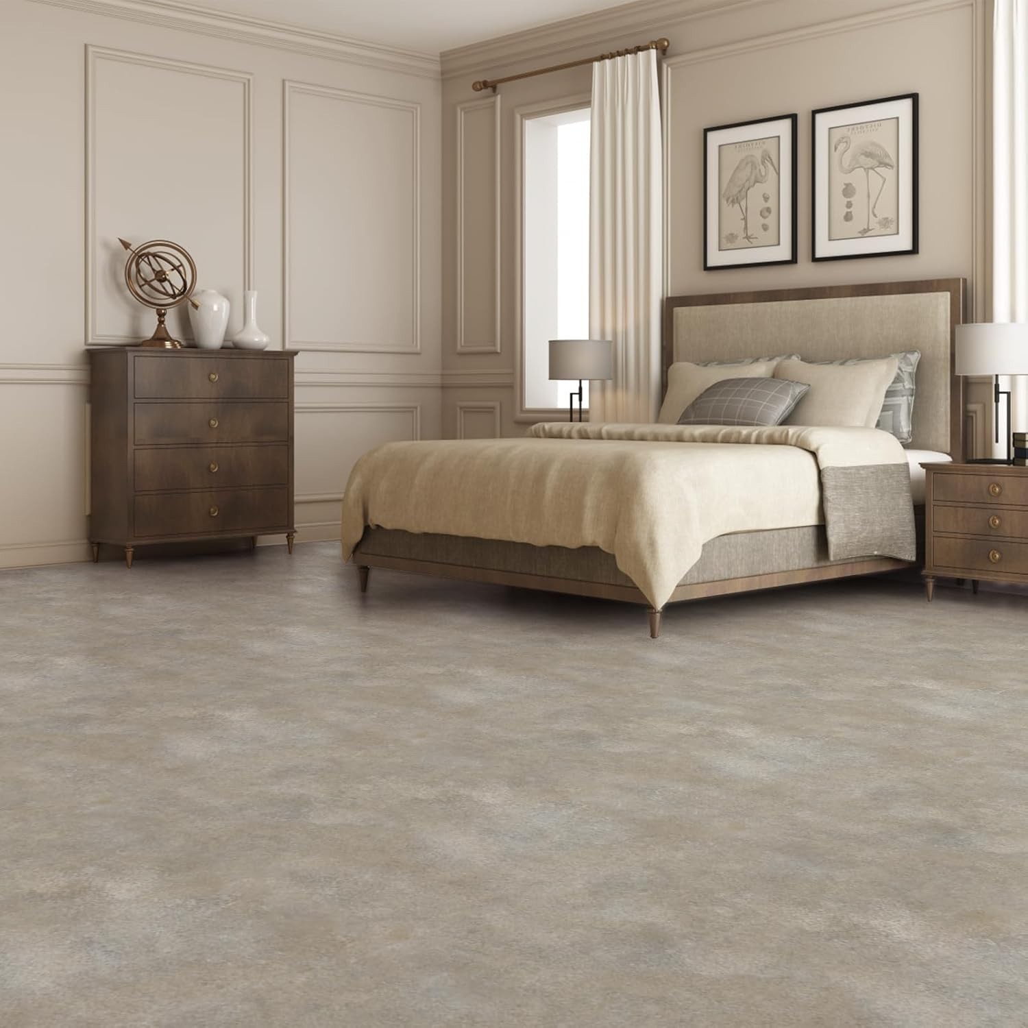 Affordable Vinyl Floor Tiles – 30 Sq.ft of Stylish Slate Self-Adhesive Tiles