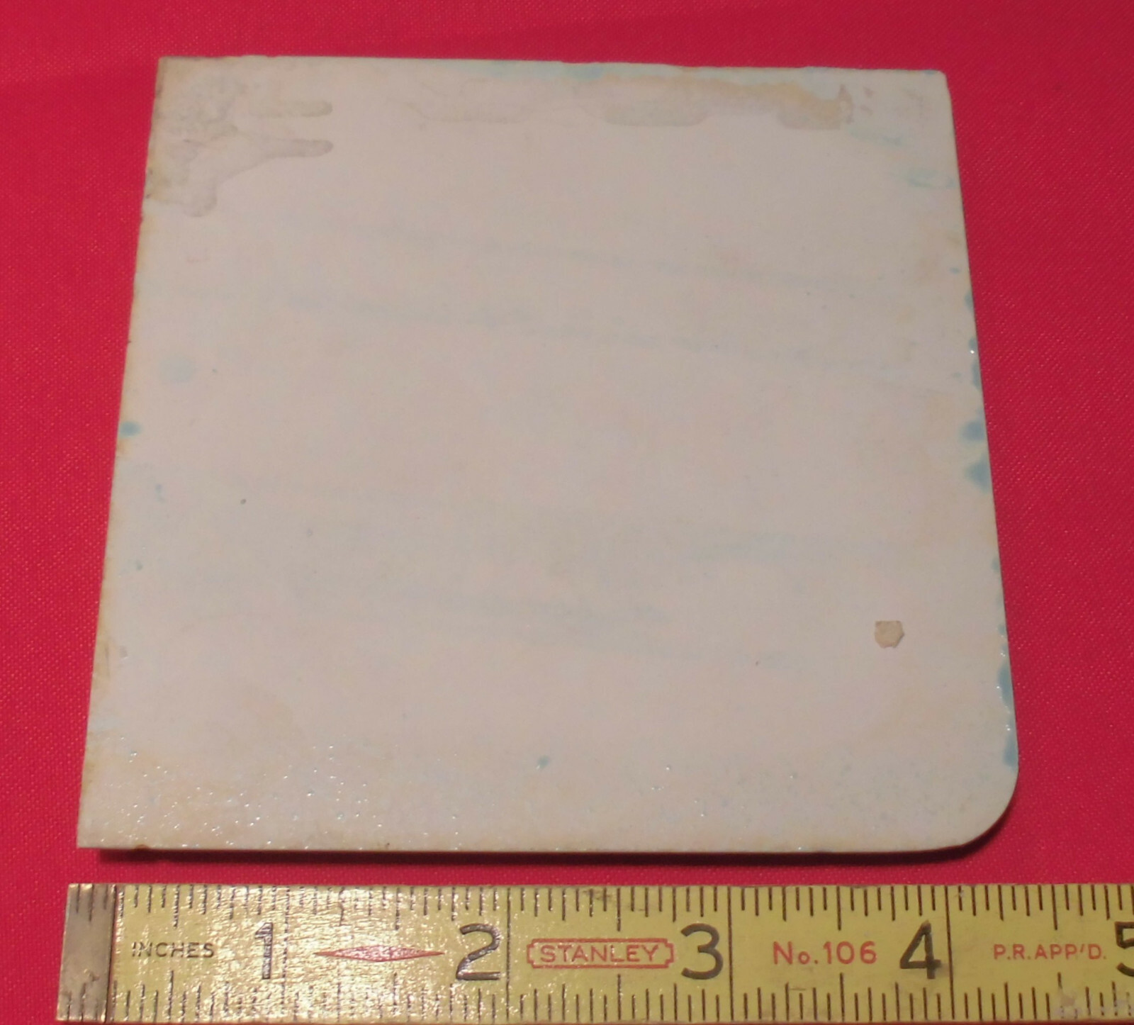 1 pc. Corner Bullnose *Blue- Aqua* Glossy Ceramic Tile by Wenczel Tile 4-5/16″