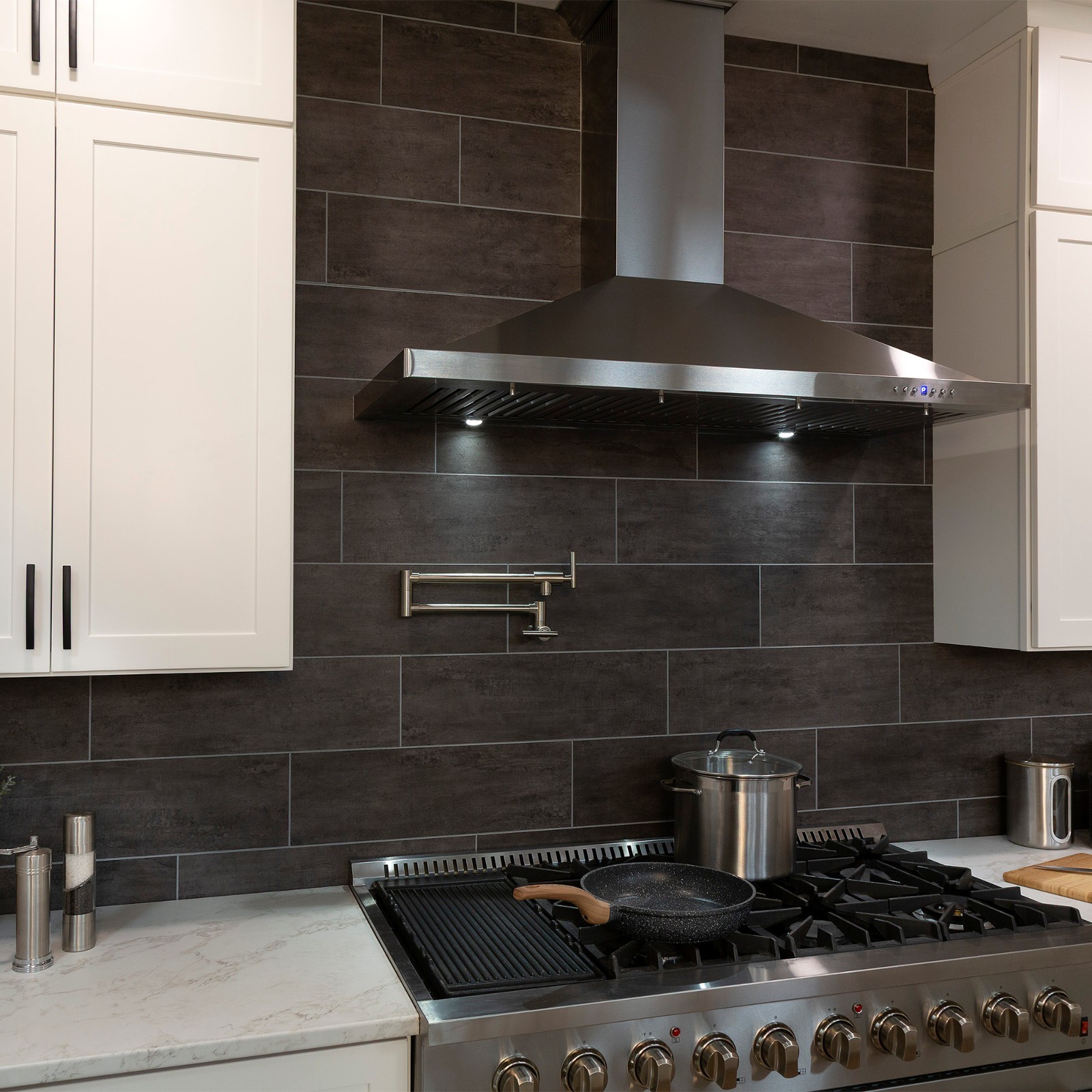 Palisade 23.2in x 7.2in Vinyl Backsplash Tiles