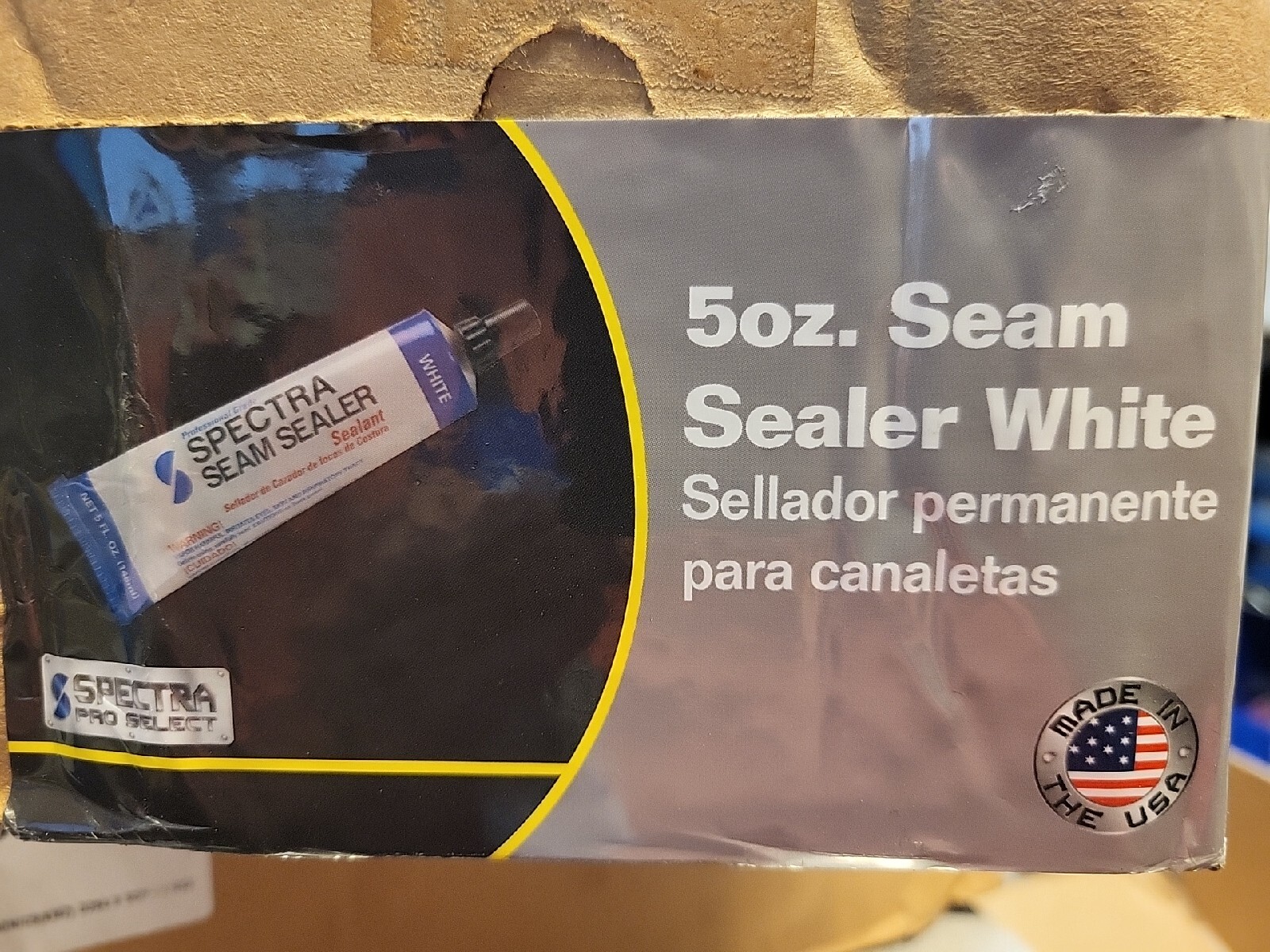 New Spectra Seam Sealer Sealant 5 oz White (Case Of 24)