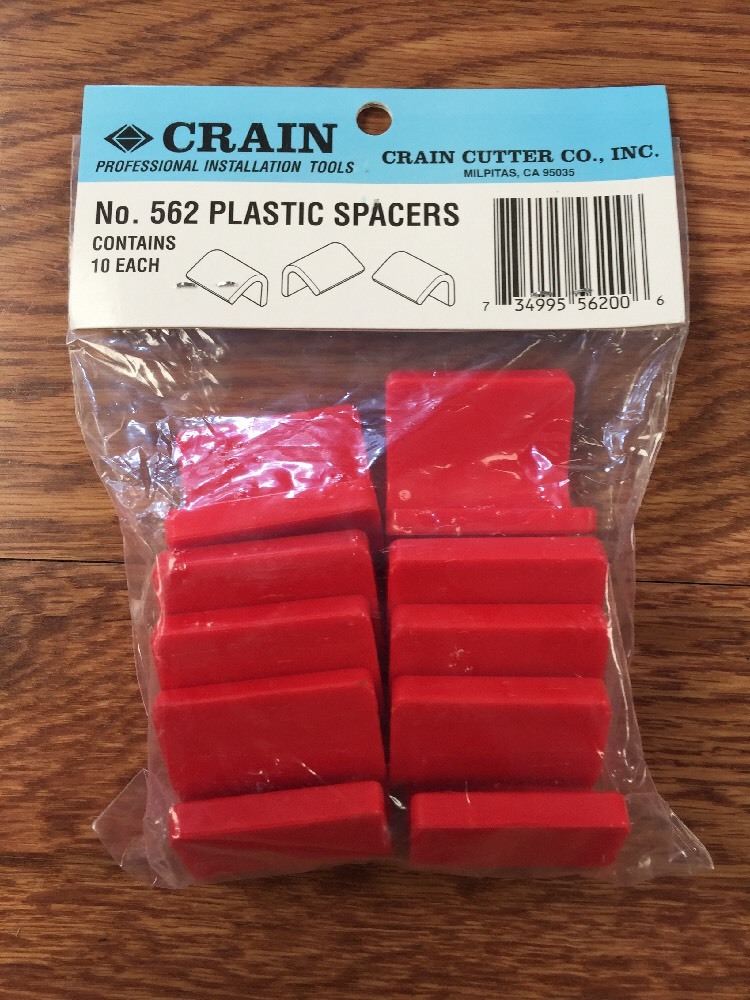 Crain 562 Wood and Laminate Flooring Plastic Spacers