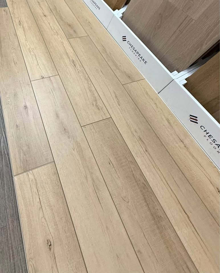 Coretec Enhanced Luxury Vinyl (LVP), 8mm thick, 20 Mil WL in Color Calypso Oak