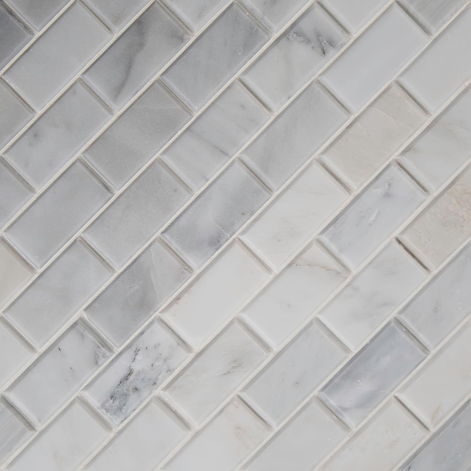 Greecian White 12×14 Polished Marble Subway Tile for Backsplash & Walls