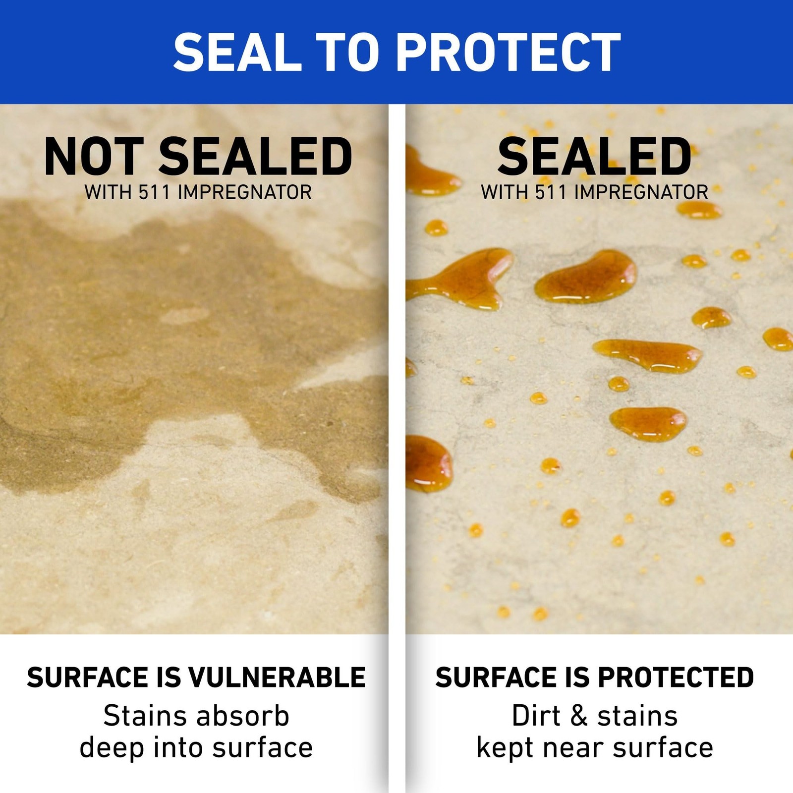 Miracle Sealants 511GAL4 511 Impregnator Sealer, Gallon, Clear