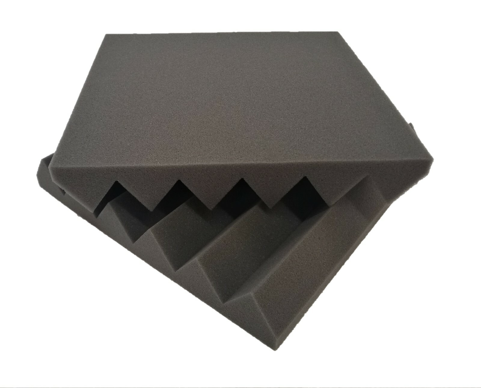 24pk 2″ Wedge Acoustic Foam Tile Panel Soundproof Record Sound Absorbing Various