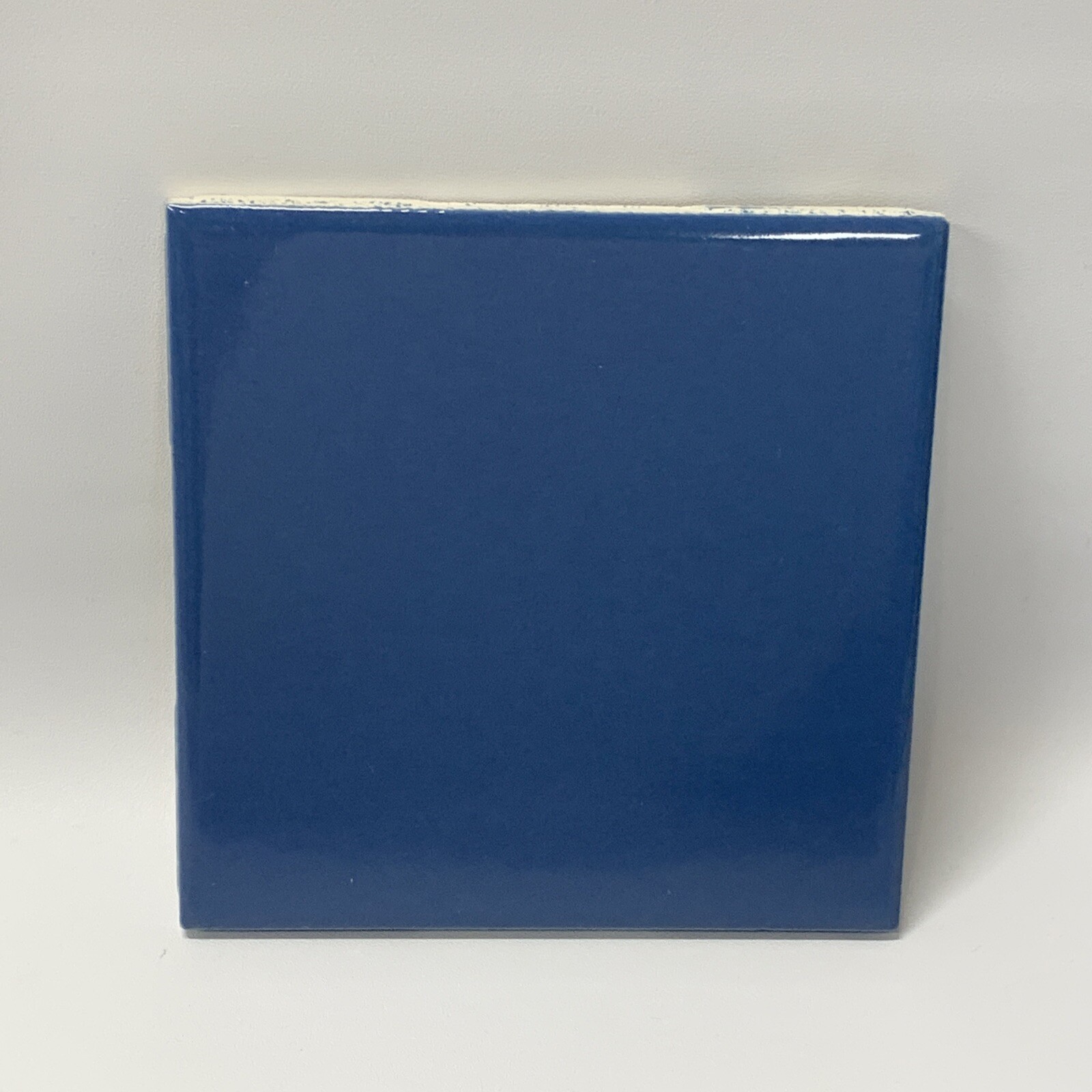 Harbor Deep Blue Ceramic Tile 4 1/4 Vintage Mid FT Century Modern 4×4 Vintage