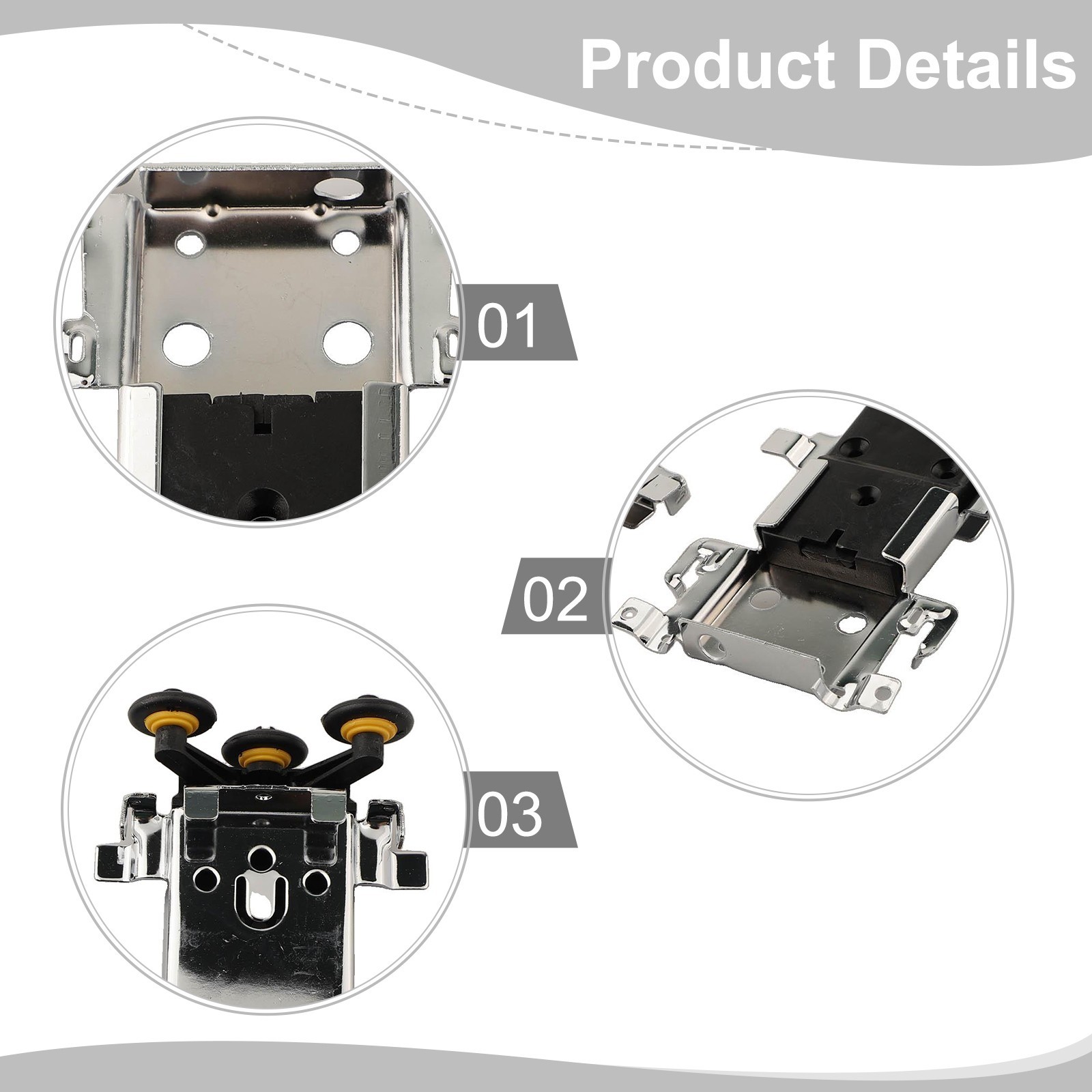 Wardrobe Roller System with Reliable Nylon and Plastic Components Easy to Use