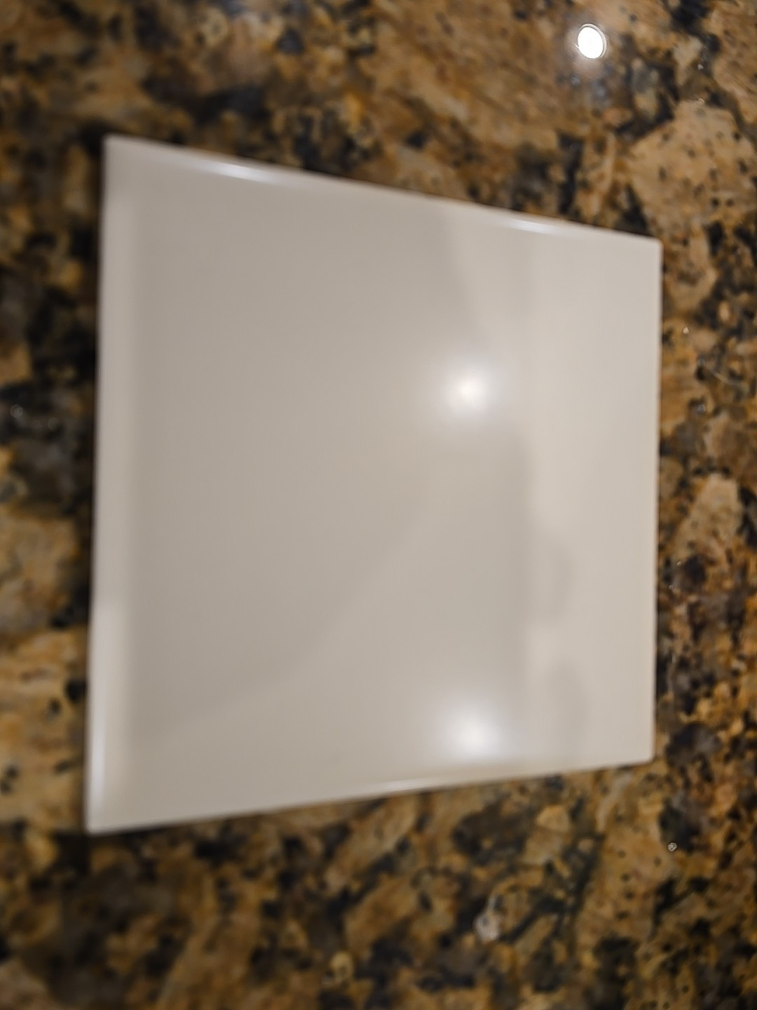 Daltile Mellow White 6” x 6” Ceramic Matte Light Beige Tile