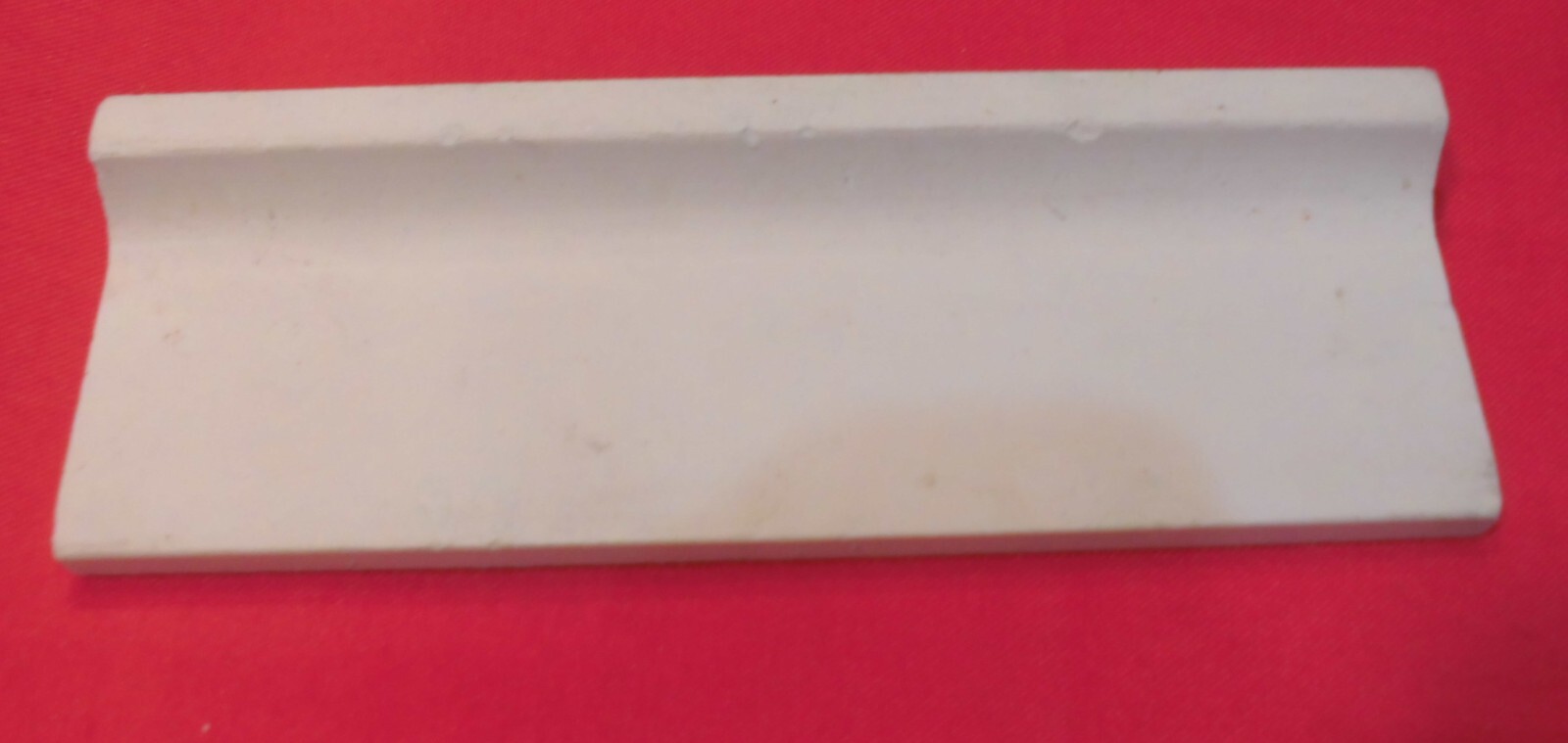 1 pc. Stardust Green: Ceramic Tile; 2″ X 6-1/8″ Radius Bullnose by Robertson Co.