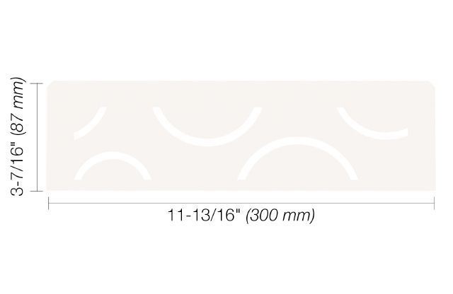 Schluter SHELF-N – Curve Design – Matte White – SNS1D6MBW