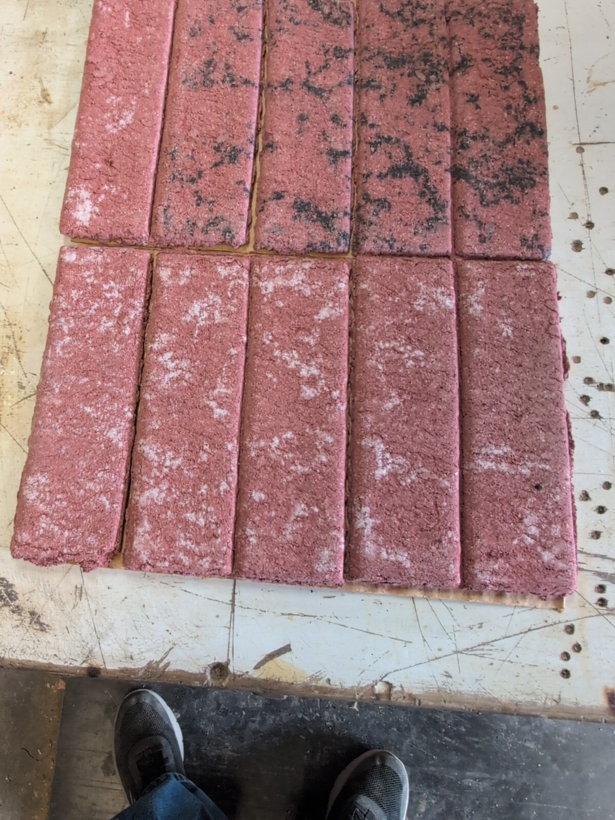 Vintage Z-Brick Inca 20 Facing Bricks New Old Stock Used Brick Style Retro Brick