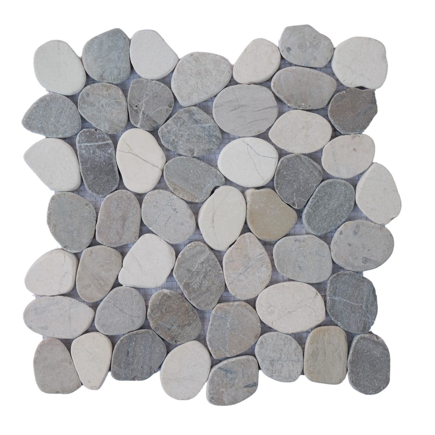 Cloud Sliced Pebble Mosaic Wall & Floor Tile ($10.48/SqFt)