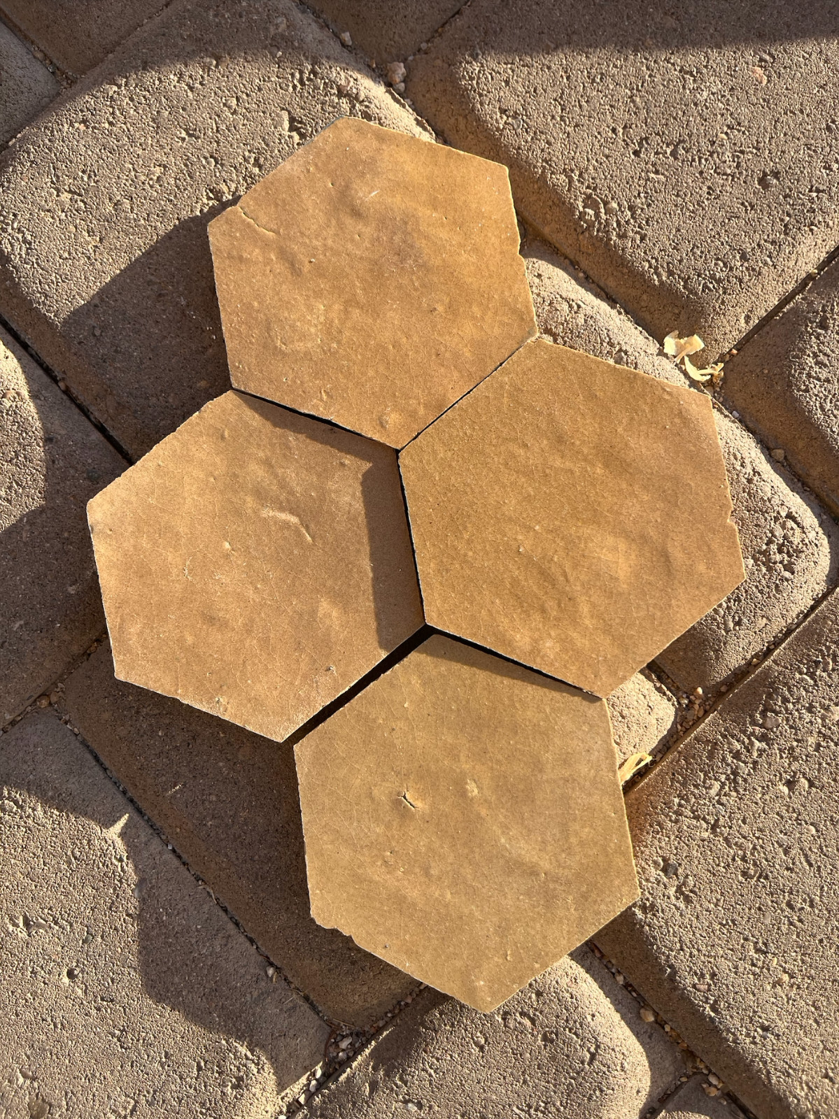 Hexagon Zellige Tile Color: Riverebed – 27.5 sqft available
