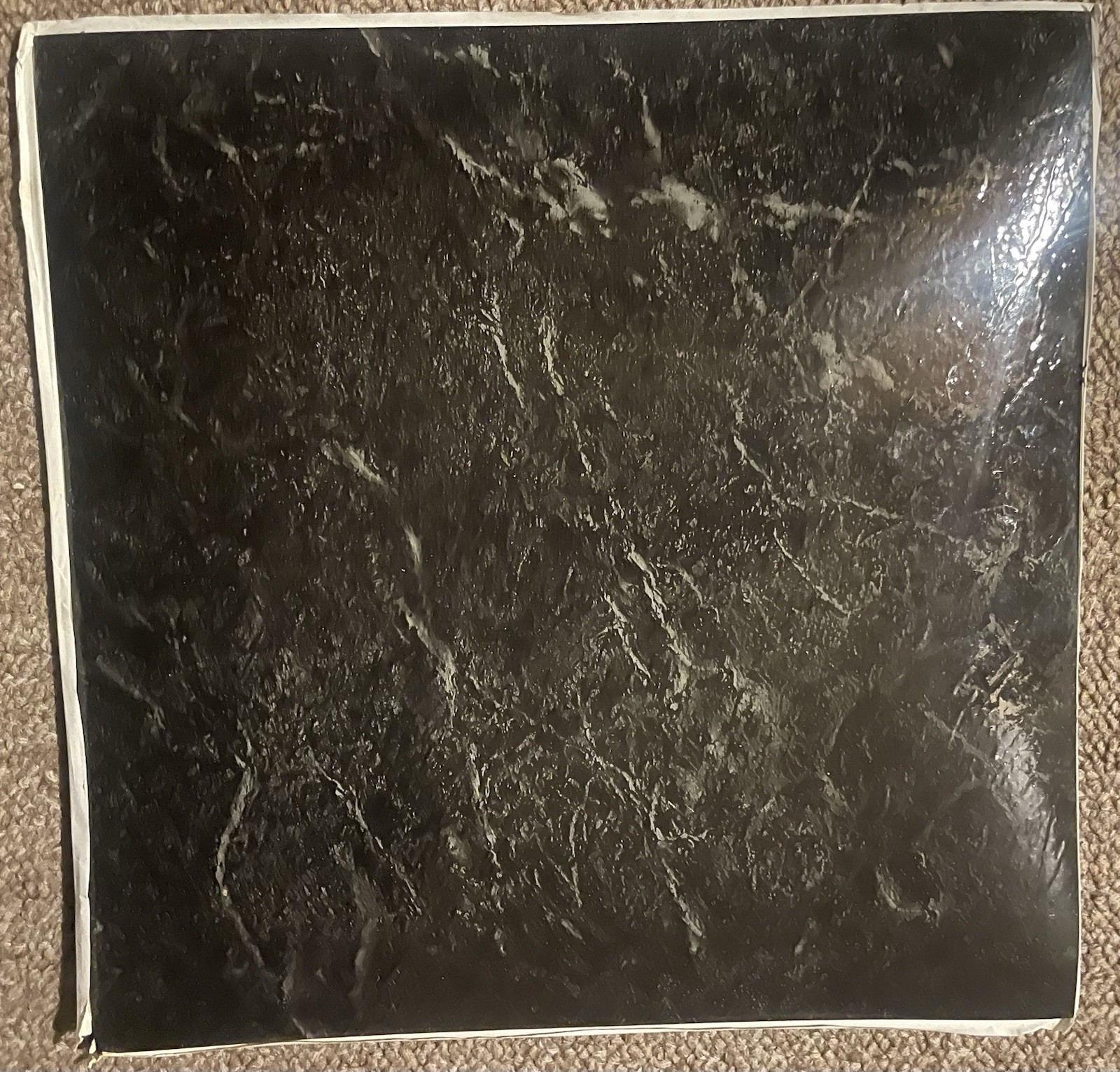 Modern Marble Black and White Vinyl Self-Adhesive Tiles