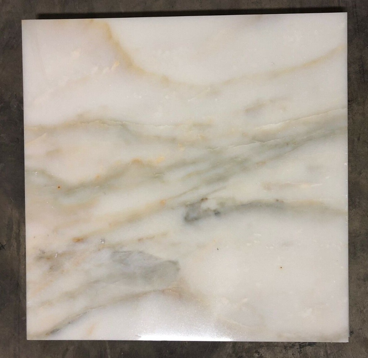 Gold Cream Glacier Marble Remodel Stone Tile 18″x18″ Floor -6 Pieces T-42