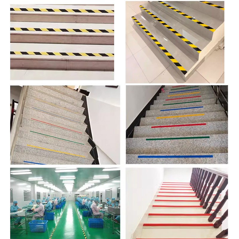 5M PVC Anti Slip Tape High Grip Self-Adhesive Safety Flooring Sticky 25/50/100mm